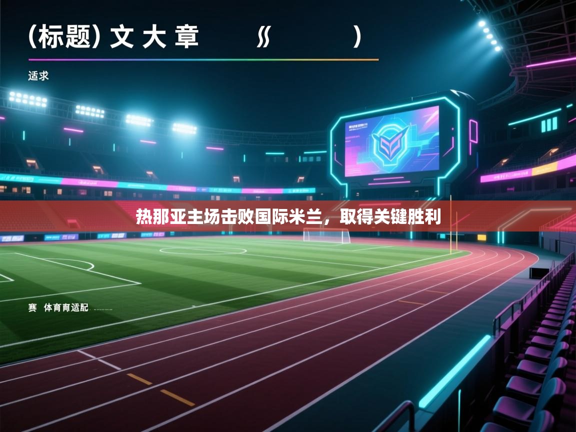 热那亚主场击败国际米兰，取得关键胜利  第2张