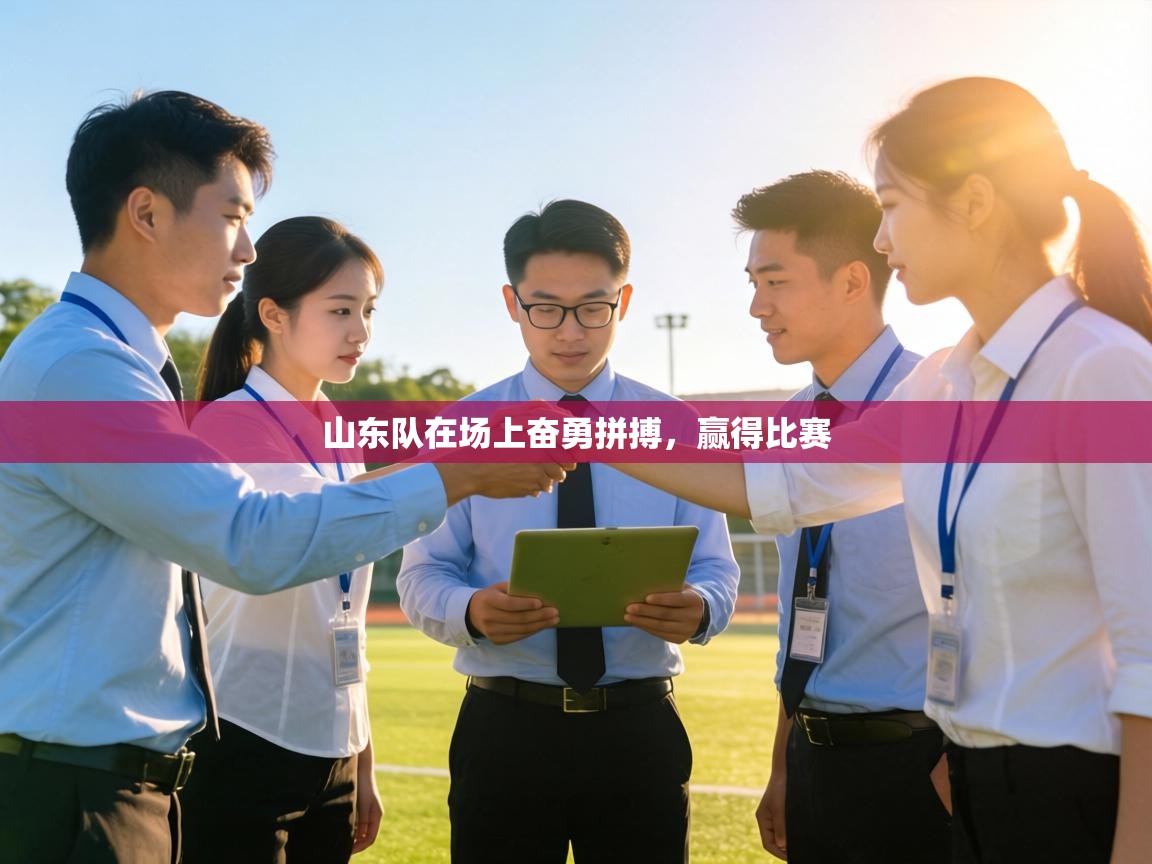 山东队在场上奋勇拼搏，赢得比赛  第1张